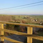 Quiet With Panoramic View And Fenced Garden 샬레 *